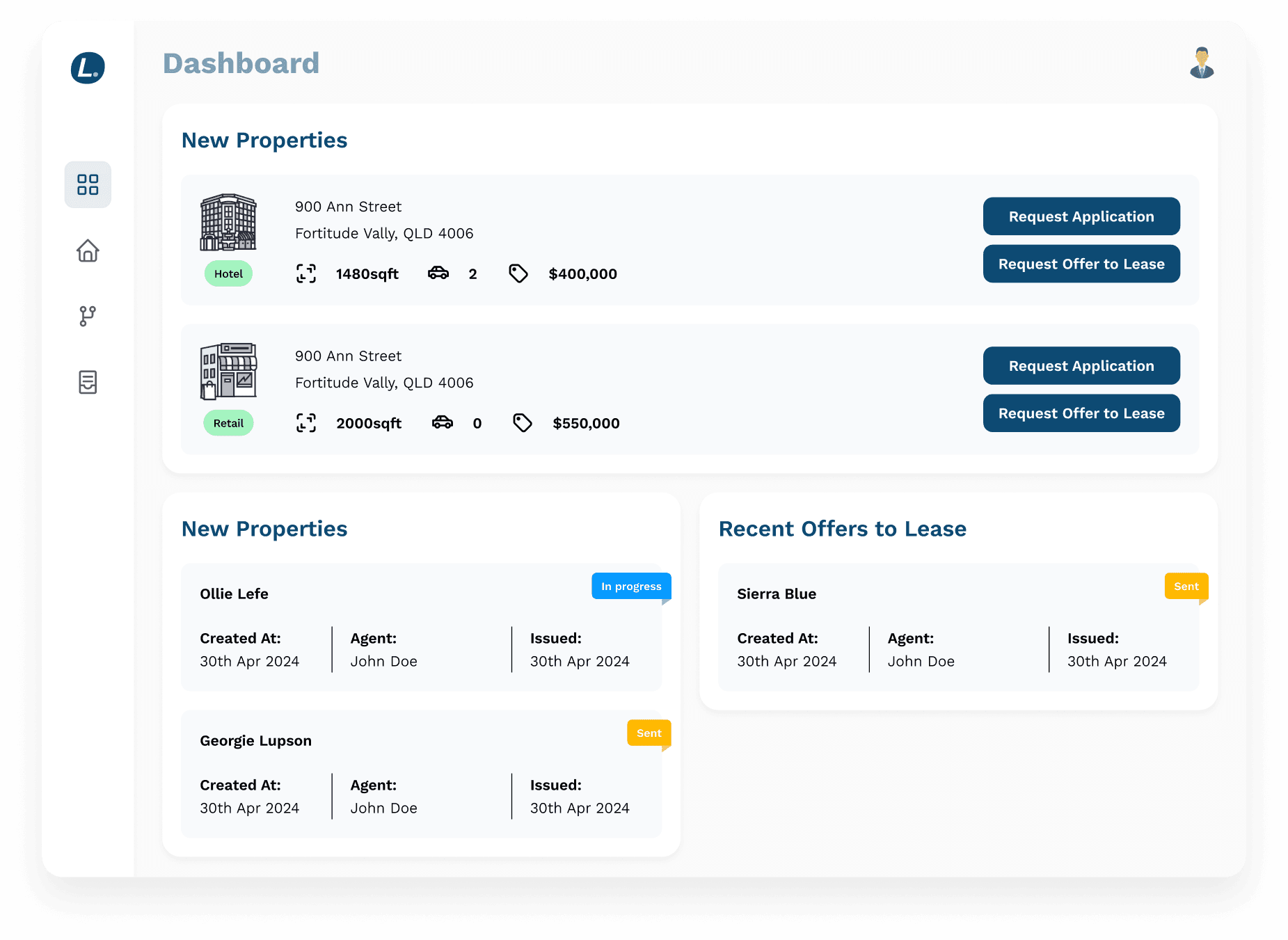 Manage and validate your commercial tenants in one place. image
